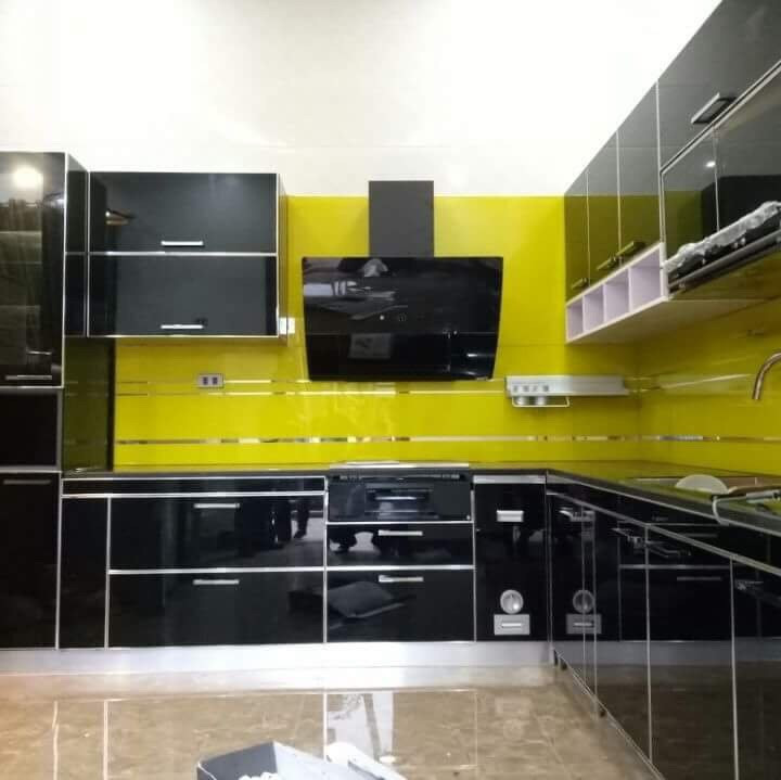 Nội thất kính nhà bếp 2