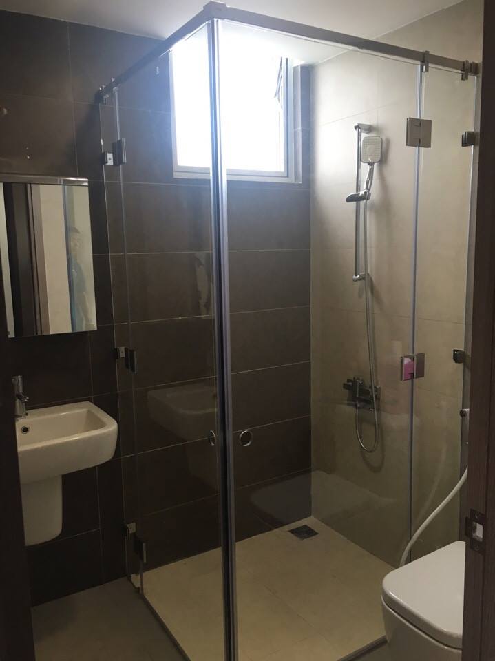 PHÒNG TẮM KÍNH MỞ 2 CÁNH
